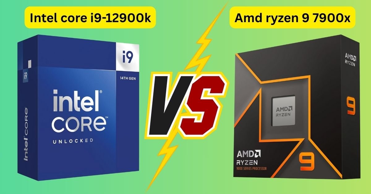 Intel core i9-12900k vs Amd ryzen 9 7900x Honest Take