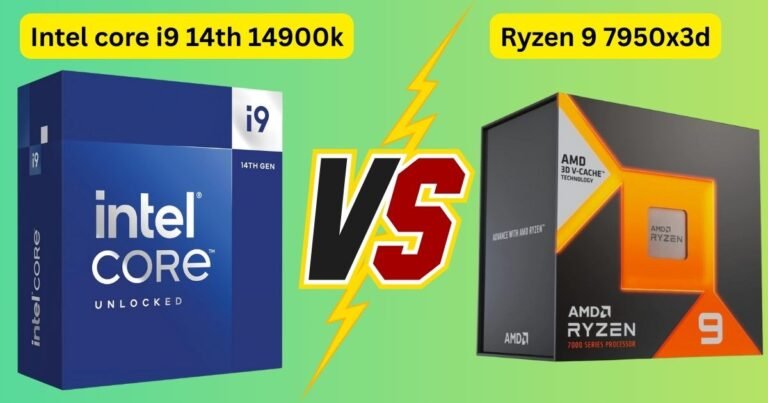 Intel core i9 14th 14900k vs ryzen 9 7950x3d Verdict