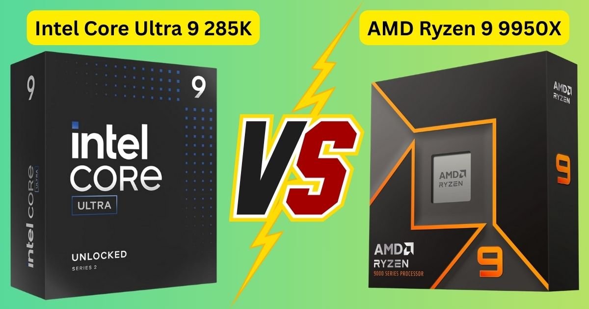 My Real Intel Core Ultra 9 285K vs AMD Ryzen 9 9950X Battle