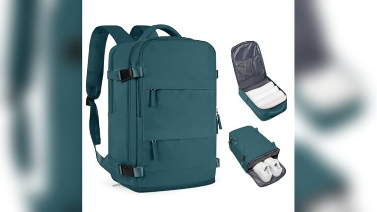 Backpack With Slot for Luggage Handle