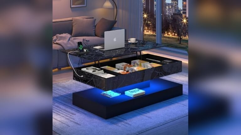 Best Black Marble Coffee Table for Sale