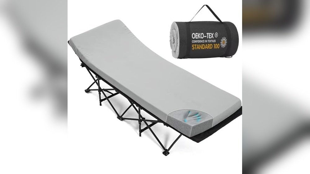 Best Camping Cot Mattress for Sale: Top Comfortable Memory Foam Picks 1 Best Camping Cot Mattress for Sale