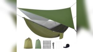 Best Camping Hammock With Mosquito Net And Rainfly