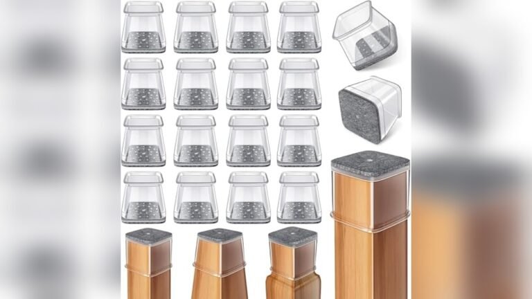 Best Chair Leg Floor Protectors for Hardwood Floors