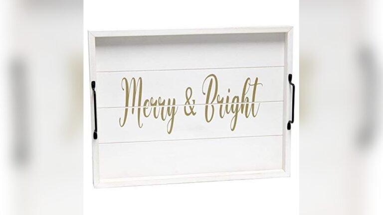 Best Christmas Tray for Coffee Table