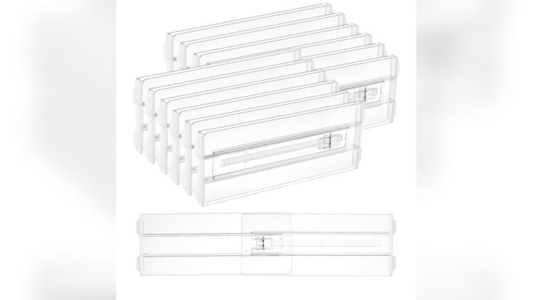 best clear plastic dividers for drawers