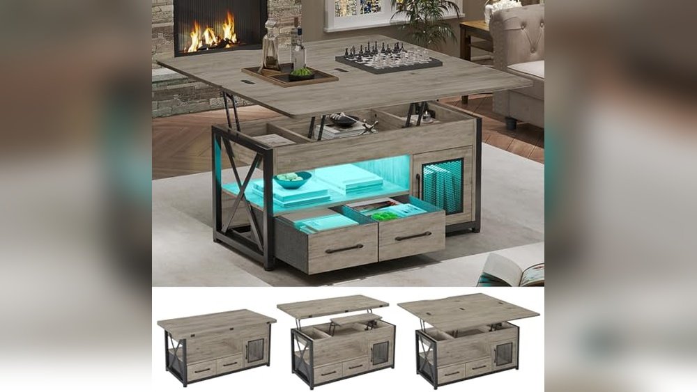 Best Coffee Table Color for Grey Sofa