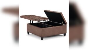 Best Coffee Table for Brown Leather Couch