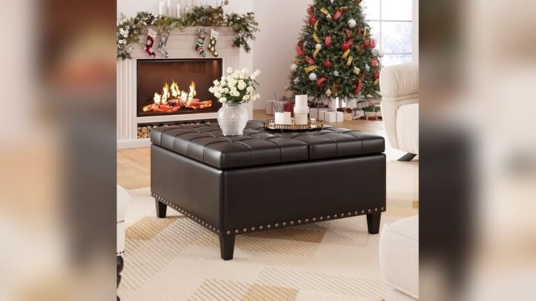Best Coffee Table for Leather Couch