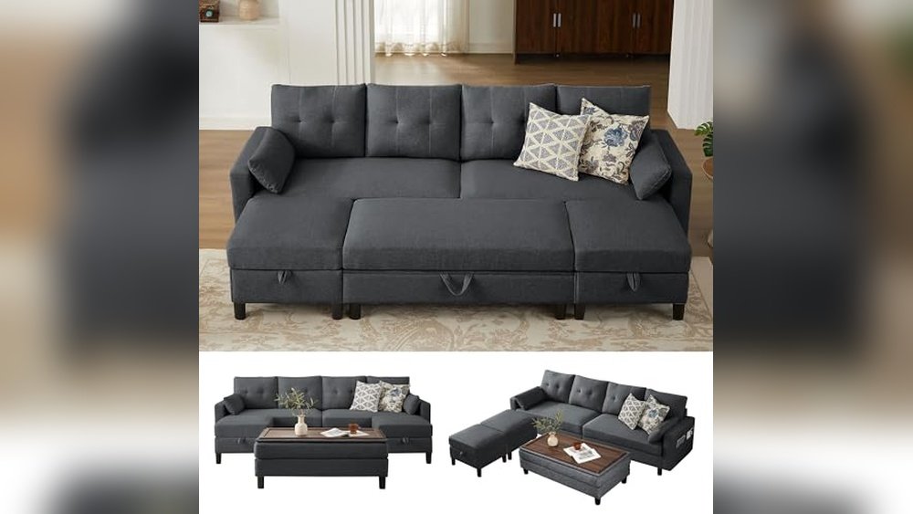 Best Coffee Table Shape for U Shaped Sectional