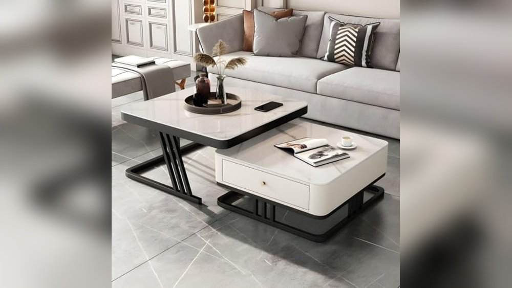 Best Color Coffee Table for Dark Grey Couch