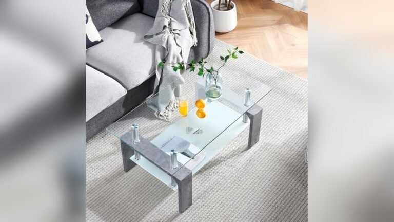 Best Color Coffee Table for Dark Grey Couch