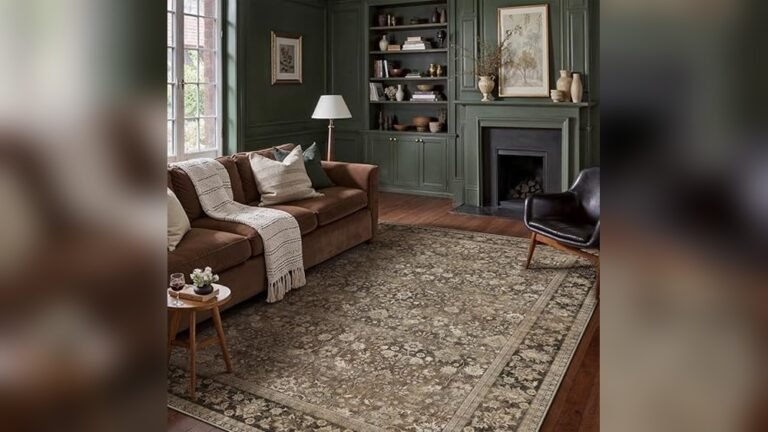 Best Color Rug for Brown Couch