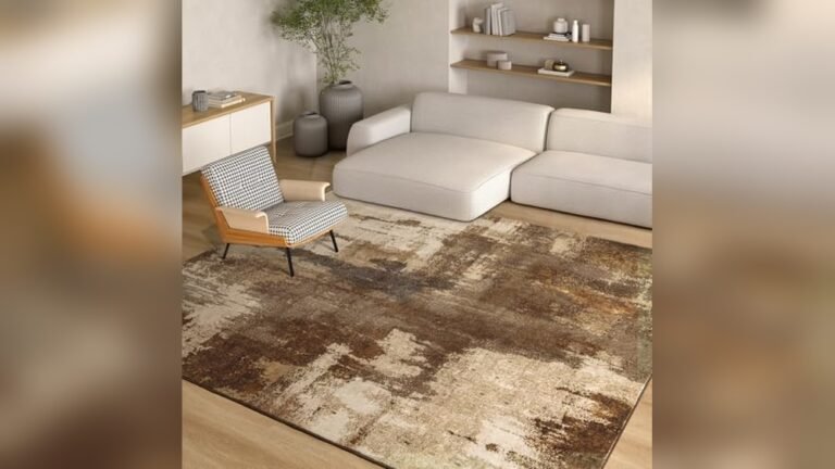 Best Color Rug for Brown Leather Couch