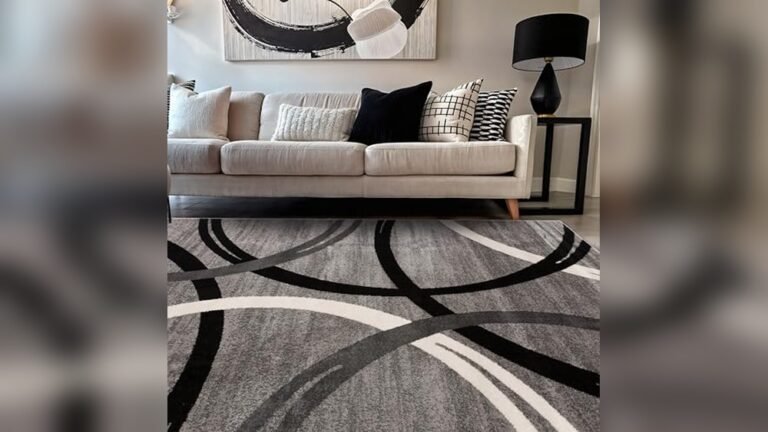 Best Color Rug for Dark Grey Couch