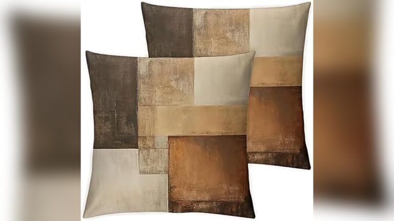 Best Color Throw Pillows for Brown Couch