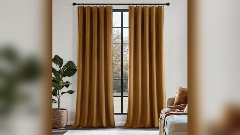 Best Curtain Color for Brown Sofa