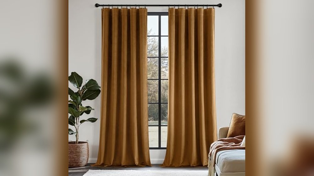 Best Curtain Color for Brown Sofa