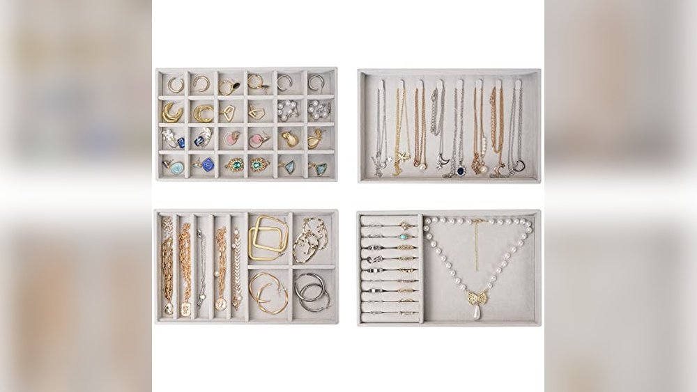 best jewelry organizer trays for drawers