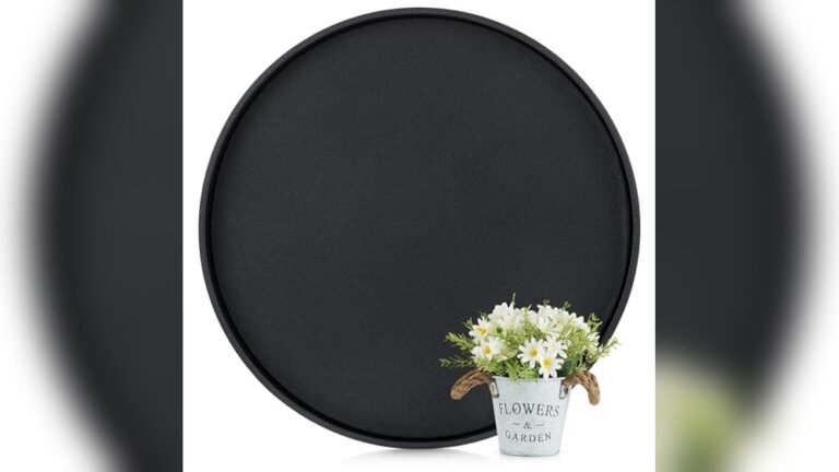 Best Large Round Black Tray for Coffee Table