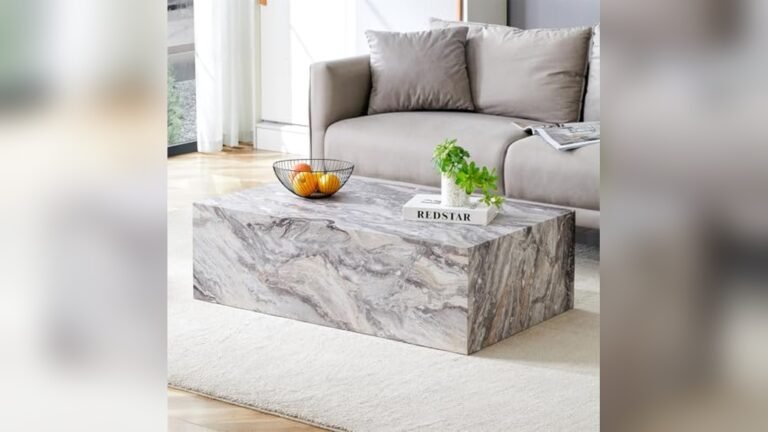 Best Marble Top Coffee Tables for Living Room