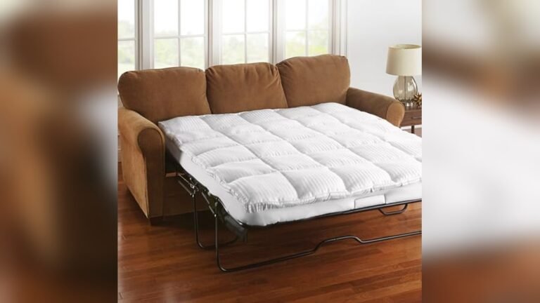 Best Mattress Topper for a Sofa Bed
