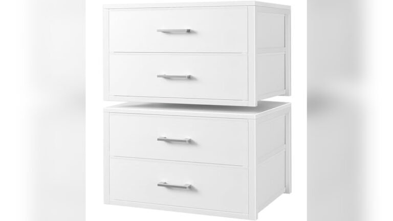 best melamine drawers for closet