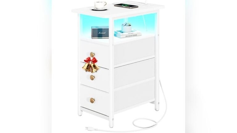 Best Narrow Nightstand for Small Spaces