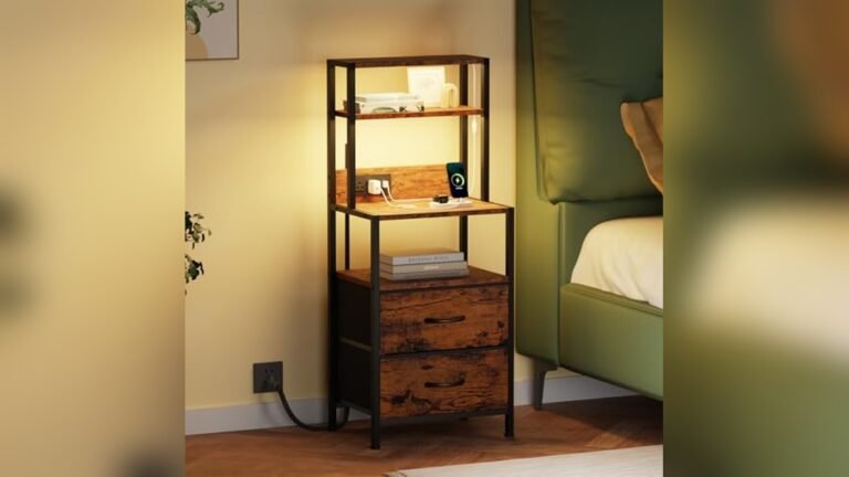 Best Nightstand for Tall Bed