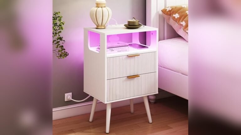 Best off White Nightstand for Bedroom