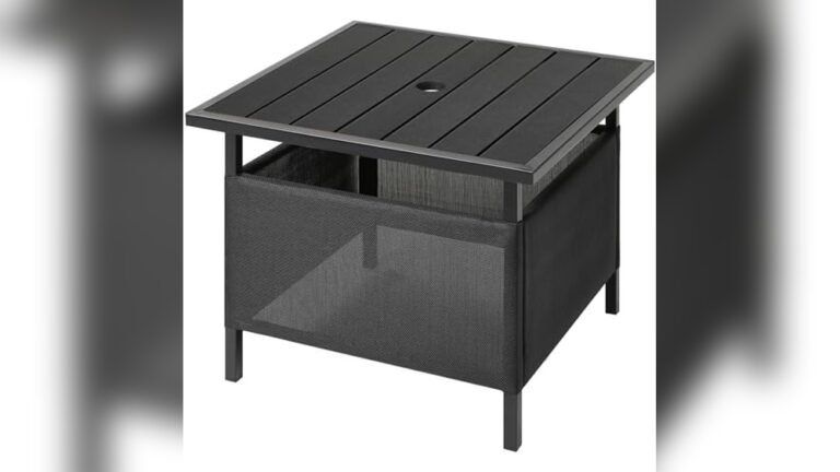 Best Outdoor Coffee Table With Hole for Umbrella