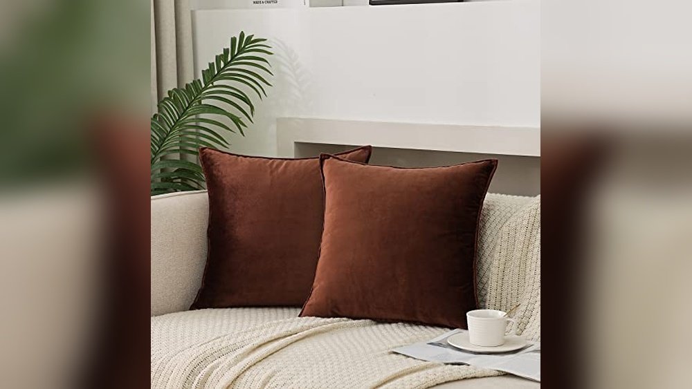 Best Pillow Color for Brown Couch