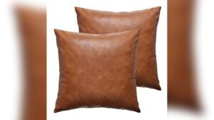 Best Pillow Colors for Brown Leather Couch