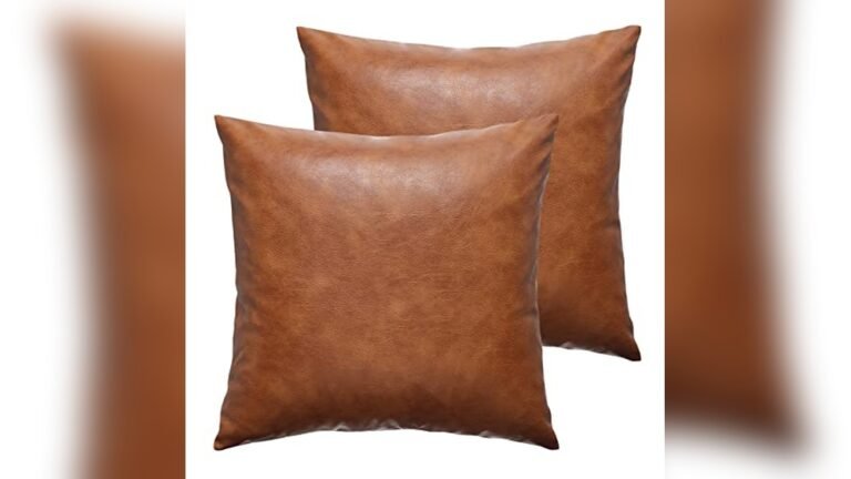 Best Pillow Colors for Brown Leather Couch