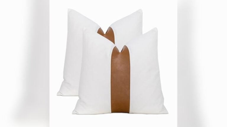 Best Pillows for White Leather Couch