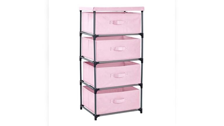 best pink plastic drawers for clothes