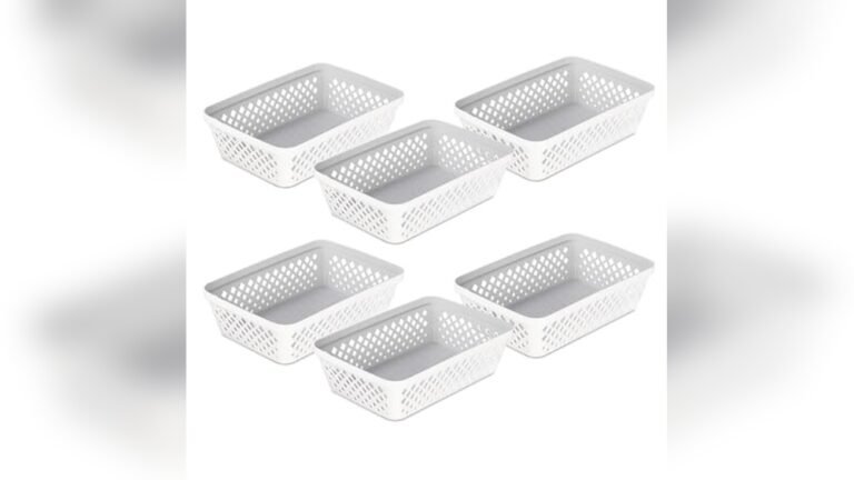 best plastic baskets for drawers