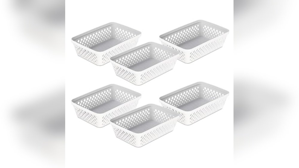 best plastic baskets for drawers