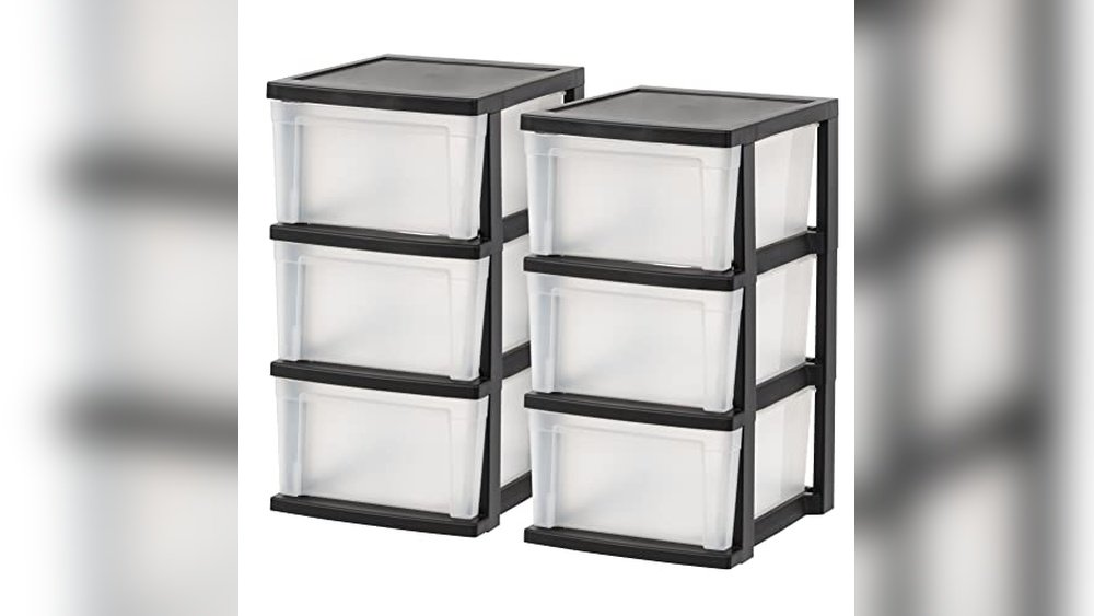 best plastic stackable drawers for clothes