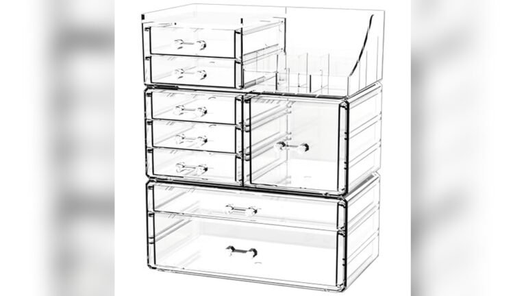 best plastic storage drawers for makeup