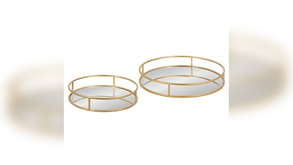 Best Round Mirrored Tray for Coffee Table