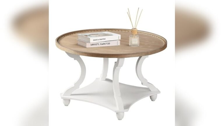 Best Round White Coffee Tables for Living Room