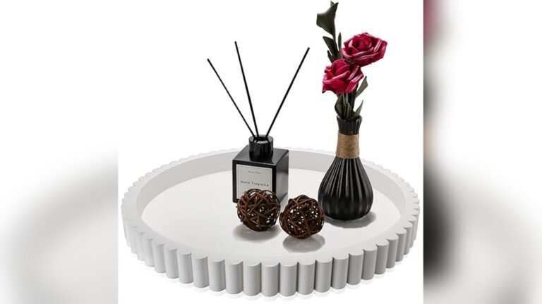Best Round White Tray for Coffee Table