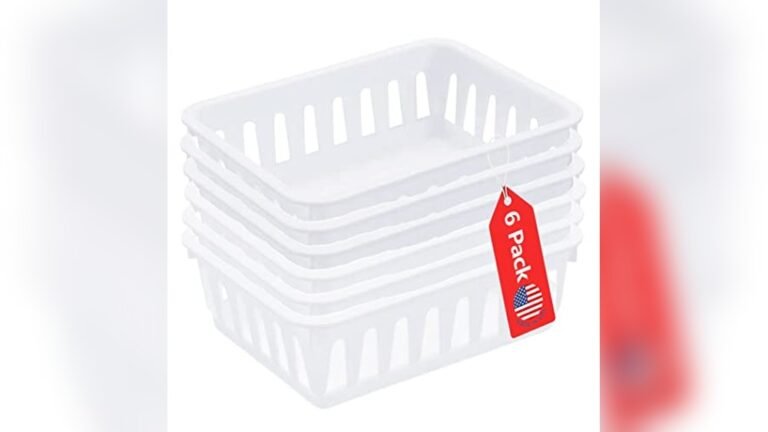 best small plastic baskets for drawers