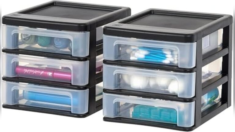 best small plastic drawers for makeup