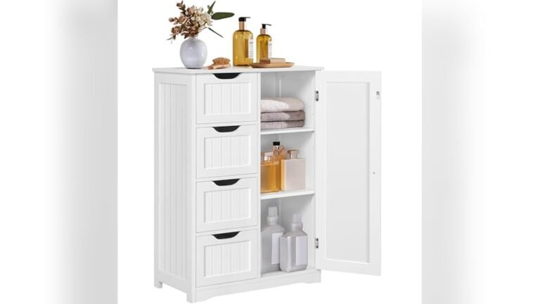 best storage cabinet with drawers for bathroom