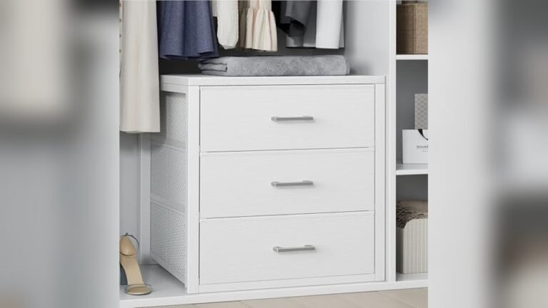 best storage drawers for closets