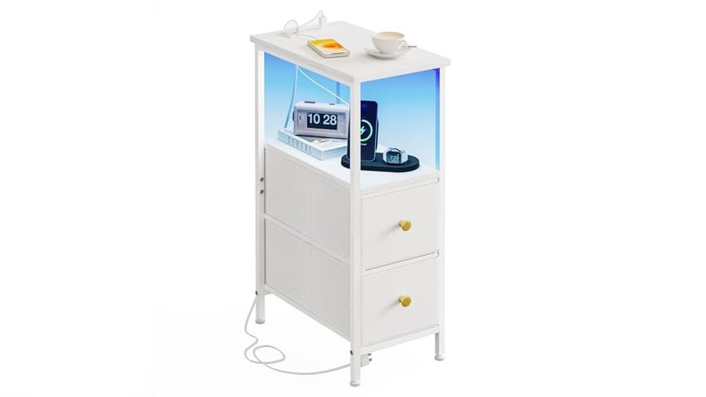 Best Tall Skinny Nightstand for Dorm