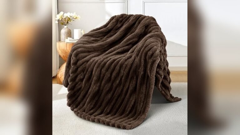 Best Throw Blanket for Leather Couch