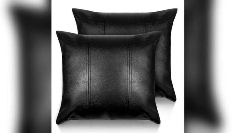 Best Throw Pillows for Black Leather Couch